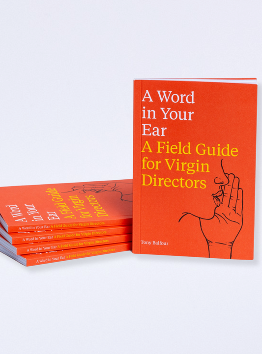 A Word in Your Ear. A Field Guide for Virgin Directors. The 5 copy bundle.